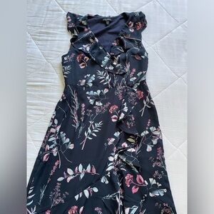 Floral ruffled dress